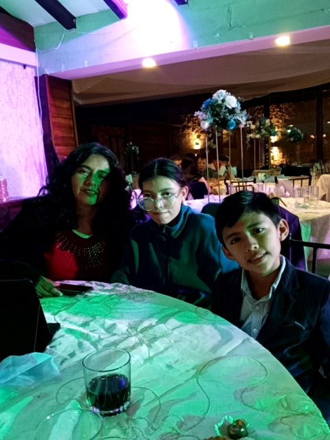 Foto de Tía Silvia, Atianita, primo Christopher